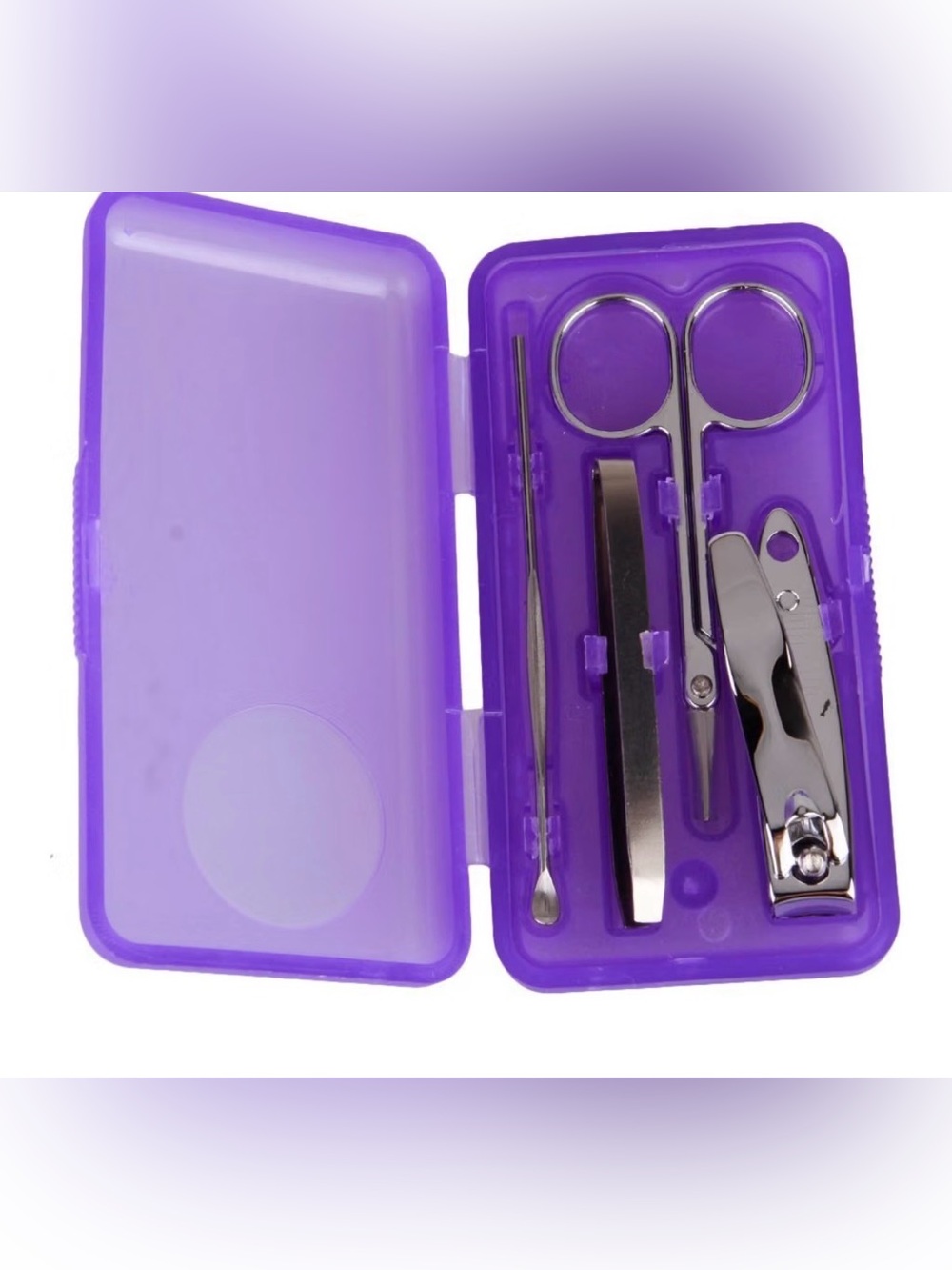 Manicure & Grooming Kit - Compact 5-Piece Set